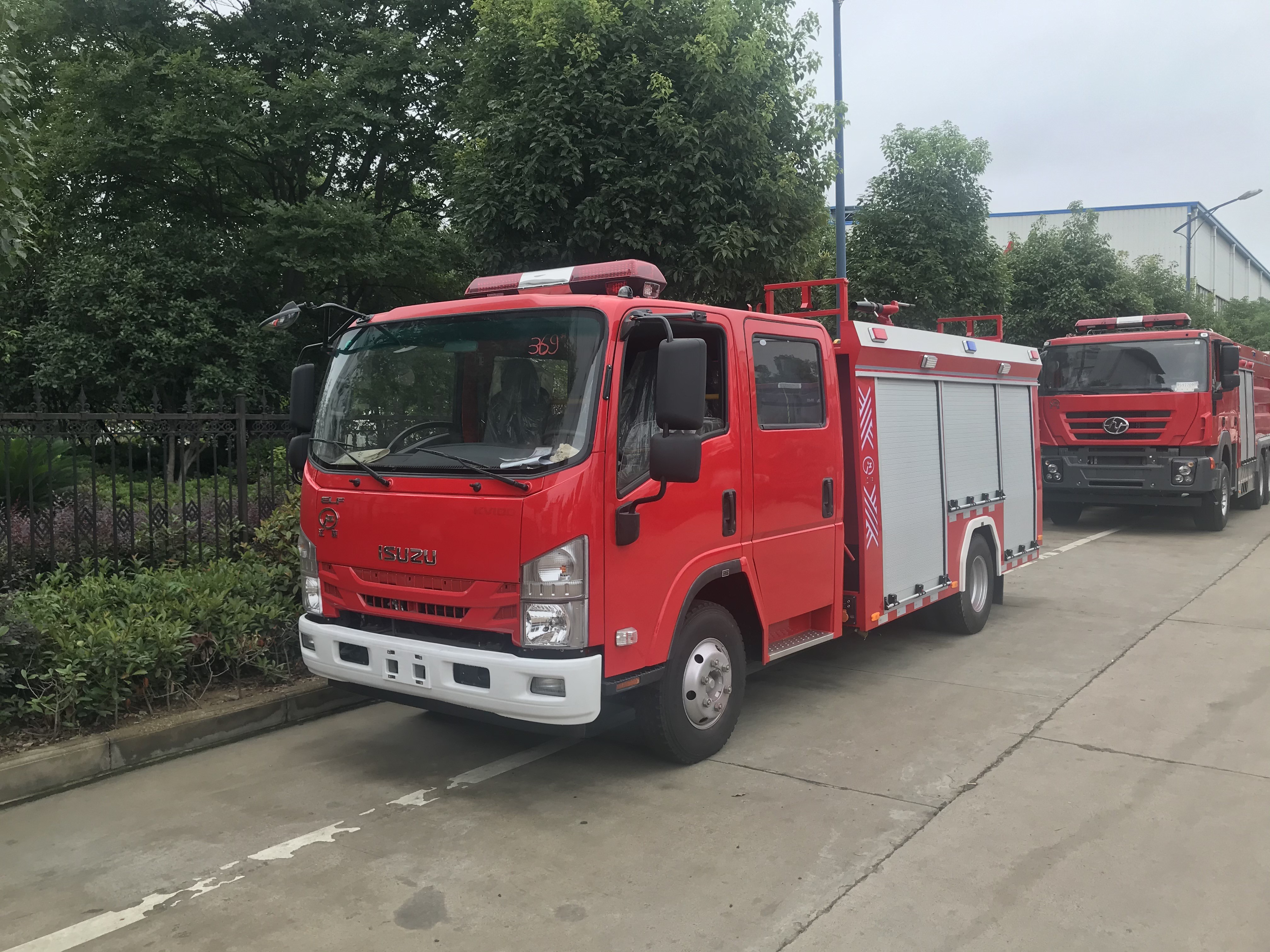 國(guó)六慶鈴3.5噸消防車(chē)