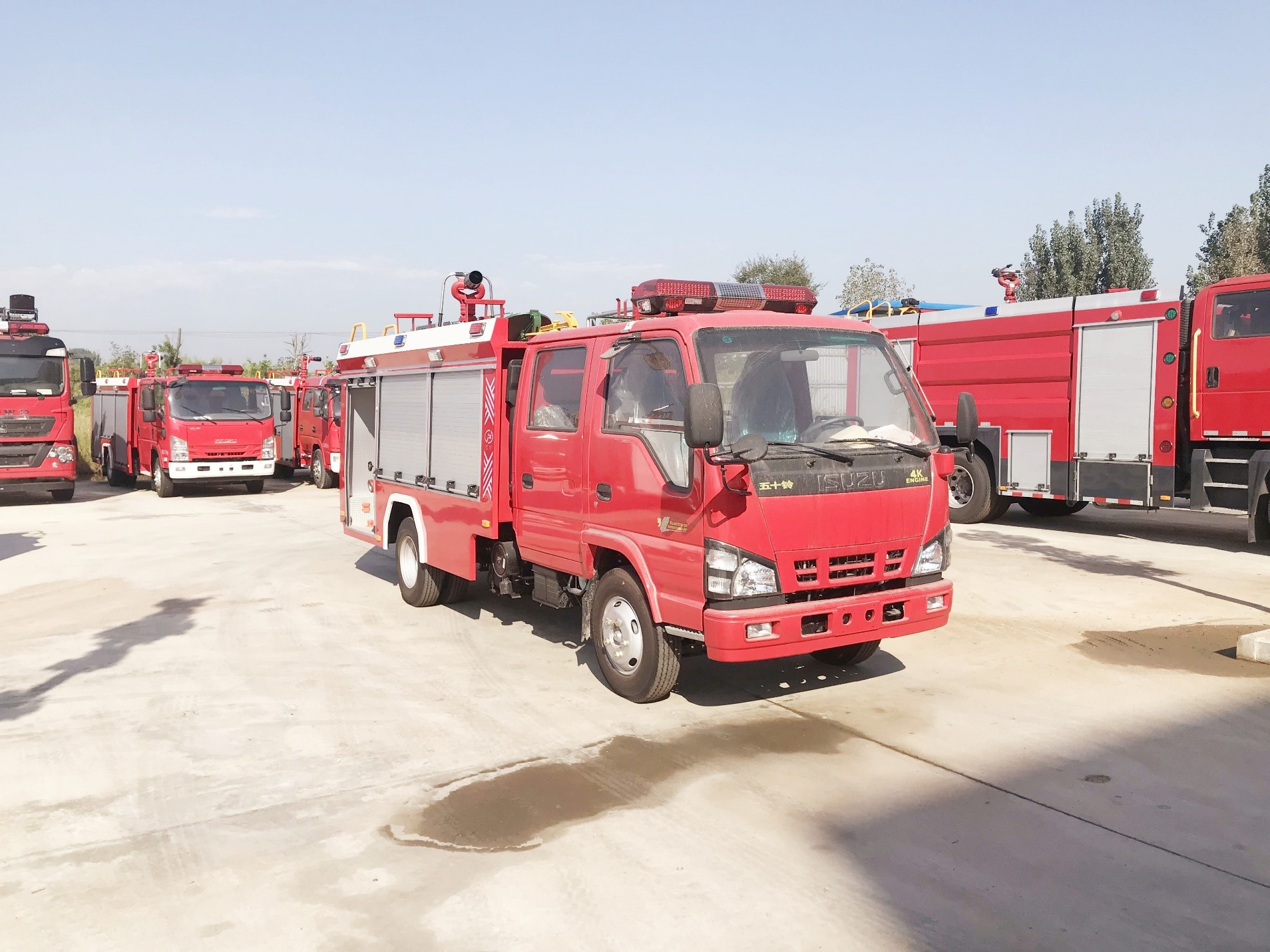 國(guó)六慶鈴2.5噸消防車(chē)